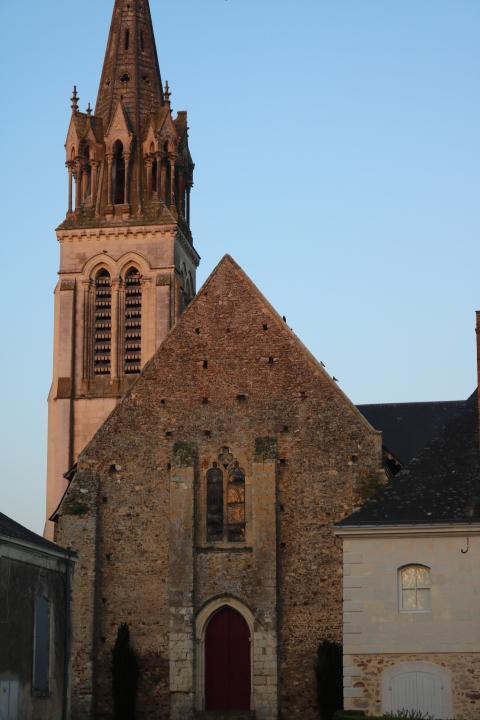 Logis Le Port Saint Aubin Hotel Morannes sur Sarthe-Daumeray Exterior foto